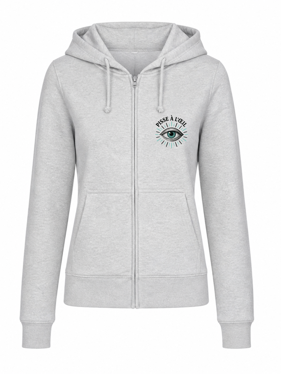 Sweat à capuche zippé FEMME