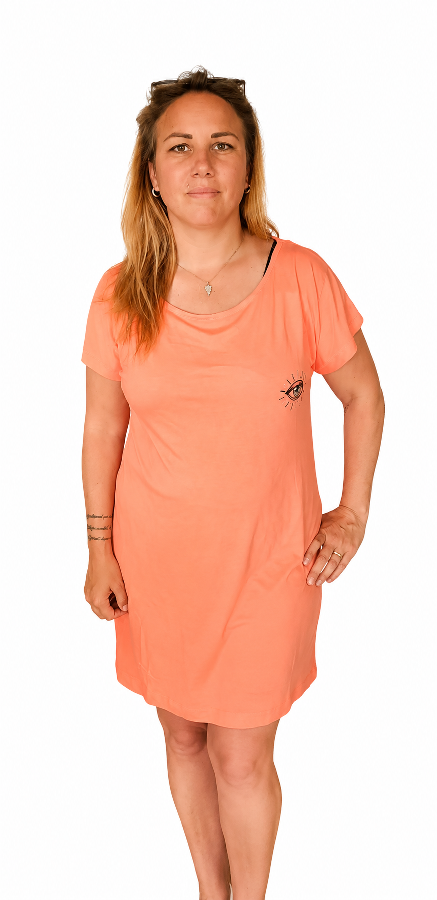 Robe T-shirt Femme Love
