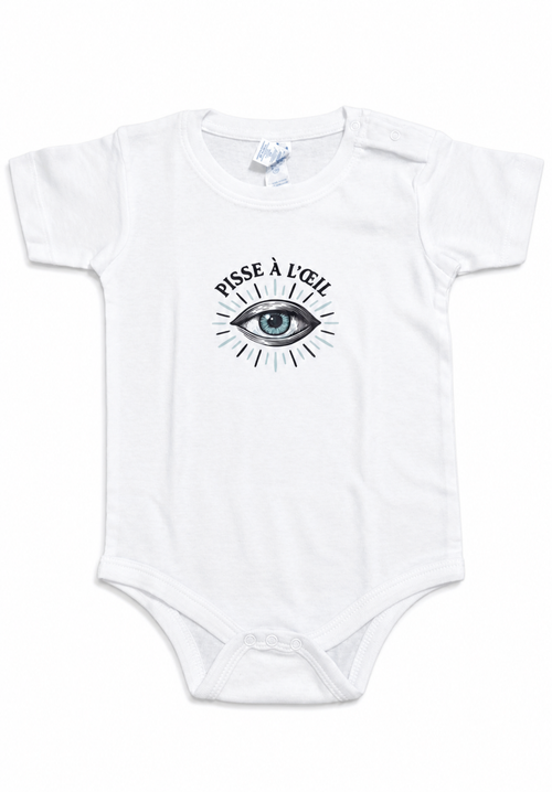 Body bébé manches courtes