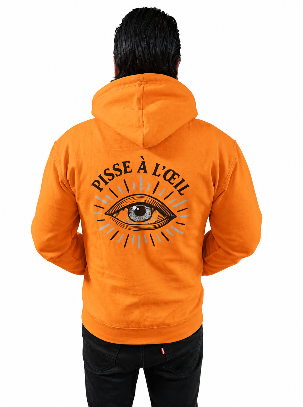Sweat à capuche zippé unisexe